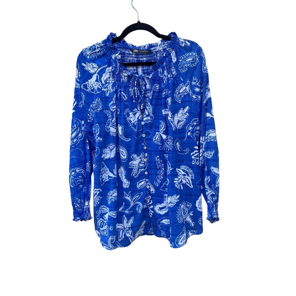 ZARA Boho Blouse Medium